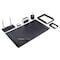 Dacasso Black Leather 8-Piece Desk Set DF-1012 - alternate 3